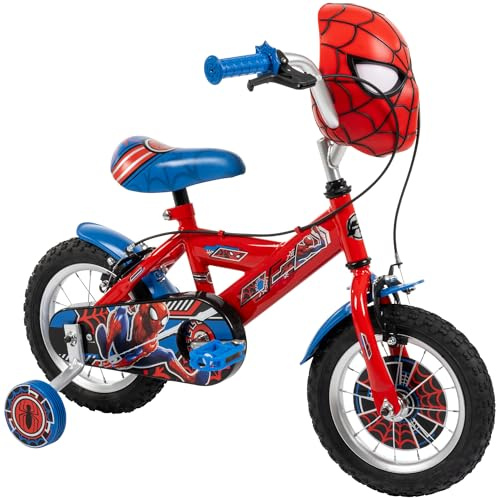 Huffy Spiderman 12 Bicicletta Bambini 3-5 Anni - Rosso
