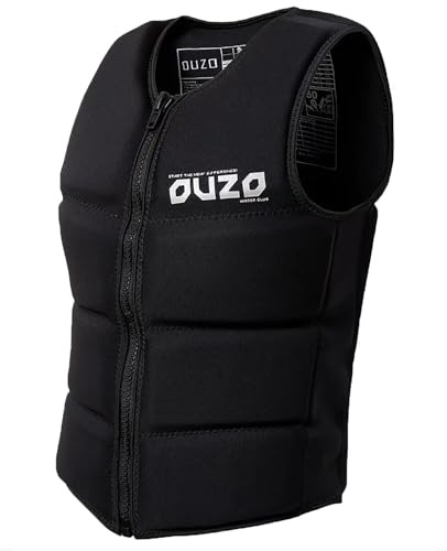 WYYHAA Mens Neoprene Wakesurf Impact Vest, Designed for Wake Surf and Skimboard, Great for Boating Rafting Surfing All Other Watersports Activities,M