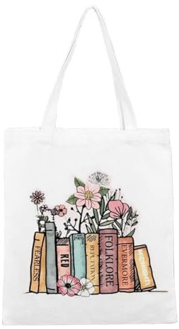 FENGQQKJ Baumwolltasche Bedruckt Tote Bag Canvas Tasche Stoffbeutel Bedruckt Stoffbeutel The Damen Stofftasche Canvas-Tasche Gifts for Women Friends Einkaufstasche Tragetasche Frauen