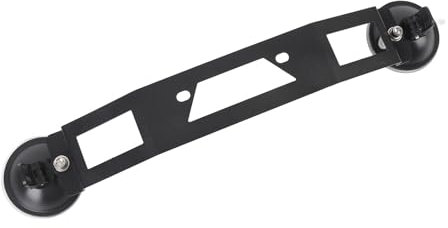 Soporte de Techo Solar con Ventosa para Vehículos Recreativos, Yates, Sedanes, SUV, Kit de Montaje de Ventosa de Coche de Hierro Negro Multifuncional