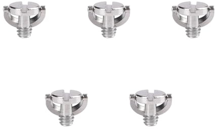 1/4 3/8 di pollice D A Forma di Metallo Vite di Fissaggio Per Fotocamera Piastre A Sgancio Rapido Montaggio Treppiede Strumento Fotografia Professionale Fissaggio Fotocamera