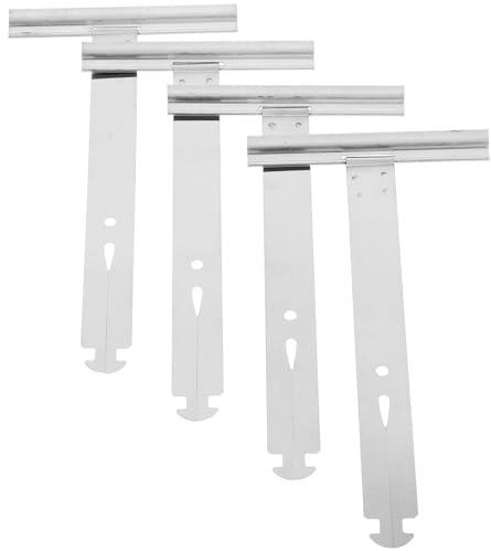 Roller Shutter Spring Parts with Hooks Stainless Steel 4pcs Silver | Easy Installation, Reliable Performance, Longevity, Unique Hook Design, Blinds Spare Parts for Sliding Door
