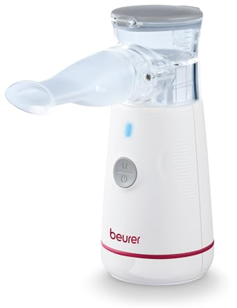 Beurer IH47 inhalator – Kompakt Design, USB-C Laddning, Tyst Drift, 2 Spridningslägen