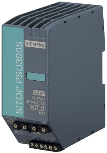 Siemens 6EP1433-2BA20 Netzteil & Wechselrichter Innen Mehrfarbig – Netzteil & Wechselrichter (Innen, Mehrfarbig, 130 mm, 55 mm, 135 mm, 500 g)