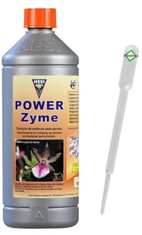 Hesi Power Zyme 2,5 liter - Odla gödselmedel Naturlig gödningsmedel Rotaktivator Inomhusväxter Bio flytande organisk