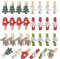 Lot de 60 mini pinces à linge en bois pour sapin de Noël