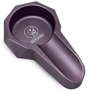 Posacenere per sigari singolo in lega di zinco Posacenere portatile da viaggio per esterni Home Office viola