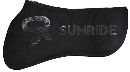 SUNRIDE Sattelpad/Korrekturpad Dressur Cloud One für Pferde - innovative Technologie zur Druckminderung - dreifache Komfortschichten (17 Zoll)