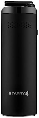 XMAX Starry V4 by Captivate, Ultra Premium 3-in1 Dry Herb, Wax, Concentrate Vaporiser, Adjustable Airflow - Bubbler & Dosing Capsules Sold Seperately (No Nicotine) (Black)