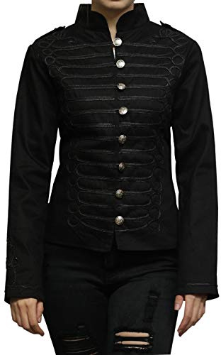 Pamposh Steampunk Hussar Napoleon Military Drummer Défilé Veste
