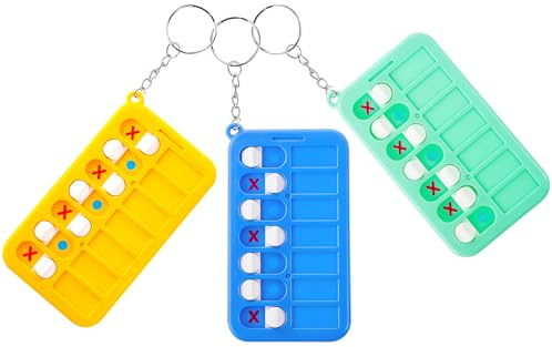 HJZHII Paquete de 3 tableros recordatorios para ancianos, herramientas portátiles para TDAH para niños, agenda visual diaria para mochila escolar, colgante, almohadilla de planificación de tareas