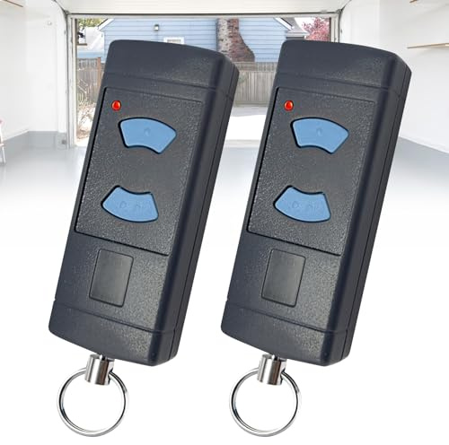 2 styck garagedörröppnare garagedörr fjärrkontroll Kompatibel med Hörmann HSM4 / HSM2, 868.3MHz handsender ersättning för Hörmann Blue Button modeller