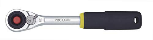 Proxxon 23164 MICRO-Kompaktratsche 12,5mm (1/2) feinverzahnt mit 72 Zähnen Kopfgröße 34x17mm Gesamtlänge 195mm