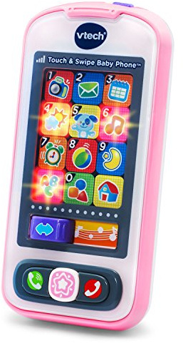 VTech Touch and Swipe Baby Phone, Pink
