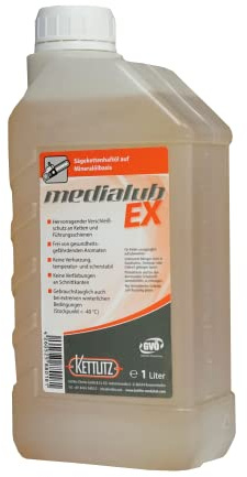 1 litro de aceite para cadenas de motosierra, Medialub EX, de base mineral