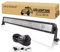 AUXTINGS 82cm 405W Barra de luz LED de Trabajo Haz de inundación para Camiones Tractores 4x4, Barco Todoterreno luz de conducción antiniebla,12V 24V,Impermeable IP67