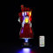 Kyglaring LED Lighting Kit Designed for Lego Nano Gauntlet 76223 (No Model) and Lights Set Compatible with Replica Iron Man Gauntlet Model Building Set - Without Lego Set (RC Version)