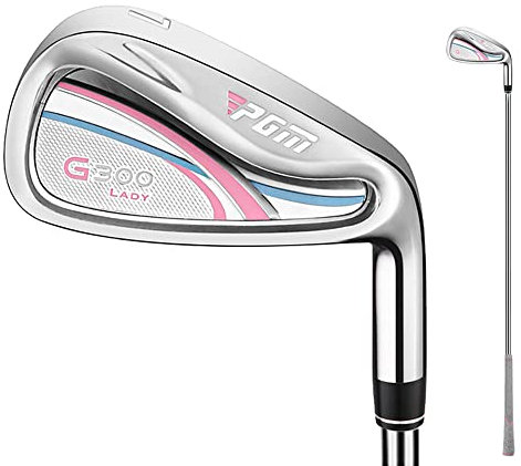 Golfklubbans järn #7 – Golfjärn för kvinnor med stål- eller kolskaft för golfklubbor för damer (stålstång)