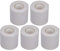 Tomotato Nastro Isolante Resistente All'olio per Tubi del Condizionatore D'aria in PVC da 5 Pezzi per la Protezione dei Tubi delle Condutture Nastri da Imballaggio Portatili 6 cm di Larghezza(Grigio)