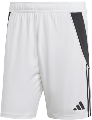 adidas Men's Tiro24 Shorts, White/Black, M