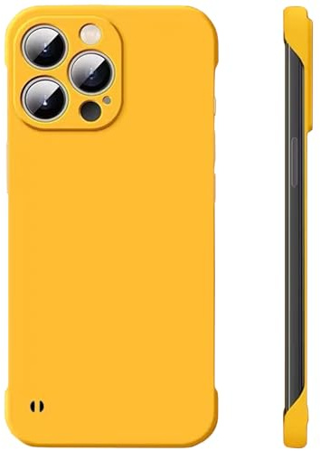 FAOMSEBS for iPhone 12 Pro Max Case Borderless Slim (Bare Metal Feel) [Ultra Thin as No Case on] Rapid Heat Dissipation Cooling for iPhone 12 Pro Max Phone Case, Hard PC Resilient Shockproof Cover