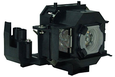 Supermait para Bombilla Proyector EPSON ELPLP33 V13H010L33 EMP-TW20 / EMP-TWD1 / EMP-S3 / EMP-TWD3 / EMP-TW20H / EMP-S3L / PowerLite Home 20 / MovieMate 25 Lámpara de Repuesto con Carcasa