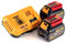 Dewalt DCB546 18v 54v XR Flexvolt 6.0ah Battery Twin Pack + DCB118 Fast Charger