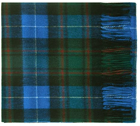 Oxfords Cashmere Reine Schurwolle Luxury Tartan Schal, Macrae