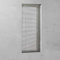 Alu Jalousie Silber - Breite 40 bis 220 cm - Höhe 130/175 / 250 cm - Tür Fenster Rollo Jalousette Aluminium Fensterjalousie Lamellen Metall (80 x 250 cm)