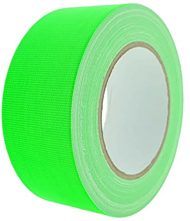 Klebeband 50mm x 25m Gewebeband NEON GRÜN