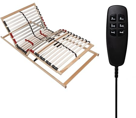 BMM Lattenrost 80x200 cm Fly NV – Nicht verstellbar, 7 Zonen, für alle Matratzen, Höhe 7 cm, einfache Selbstmontage, Made in Germany