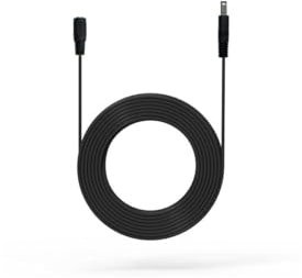 EZVIZ 10 Mètres Câble de Rallonge d'alimentation DC 2,1mm x 5,5 mm Mâle à Femelle Connecteur, Câble d'extension d'alimentation pour EZVIZ Caméra de Surveillance
