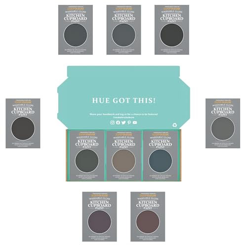 Rust-Oleum Kitchen Cupboard Paint in Gloss Finish – Moody Darks Tester Box