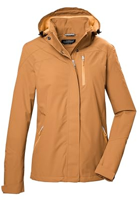 Killtec Kos 28 Wmn Jckt Chaqueta funcional impermeable/chaqueta de exterior con capucha con cremallera Mujer