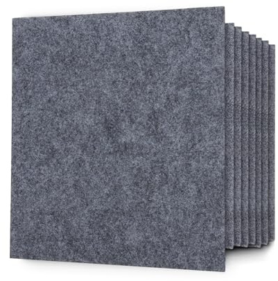 TMZELOA Almohadillas de Fieltro Autoadhesivas 8 Unidades 16x20cm – Fieltro Grueso 4mm, Protectores de sillas, fieltros para Muebles cortable – Silencioso, Antideslizante, antirrayaduras