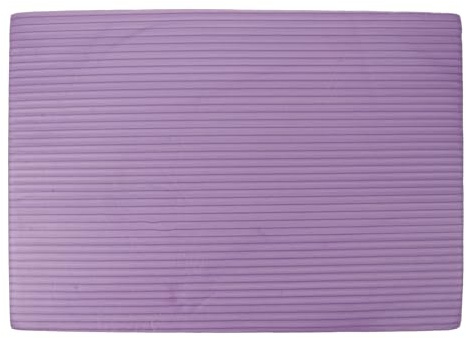 Operitacx Almohadilla de Equilibrio para Yoga y Fitness Antideslizante de Nbr, Rodillera Mediana 44x30x4,5 Cm en Color Mallow, Cojín para Ejercicios, Entrenamiento y Pilates