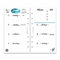 SinnWunder® Premium Kalendereinlagen 2026 - Wochen-Kalender - 1 Woche 2 Seiten - Größe Personal - Filofax-Lochung