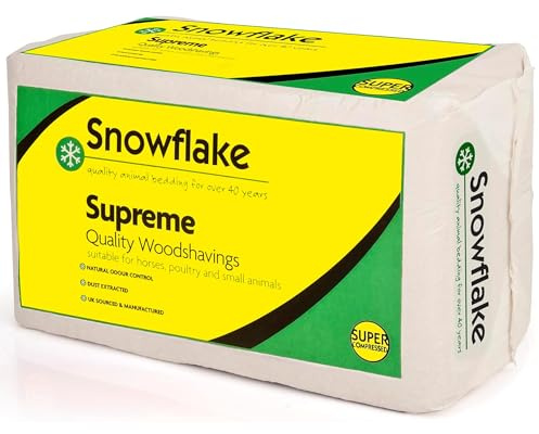 Pluto Packaging Large Bag Of 15kg Supreme Quality Timber Bale Wood Shavings For Poultry & Sheep