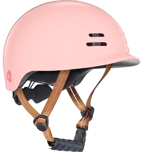Retrospec Remi Kids Bike Helmet with Built-in Sun Visor - Adjustable Youth & Toddler Safety Gear for Cycling, Skating & Scooters - 11 Air Vents, Washable Padding & Reflective Straps