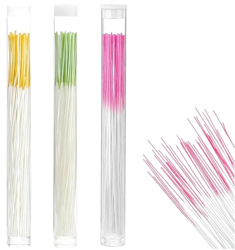 LEOUEANR Lot de 180 bâtons de nettoyage pour trou d'oreille, ligne de nettoyage pour boucles d'oreilles, homme et femme