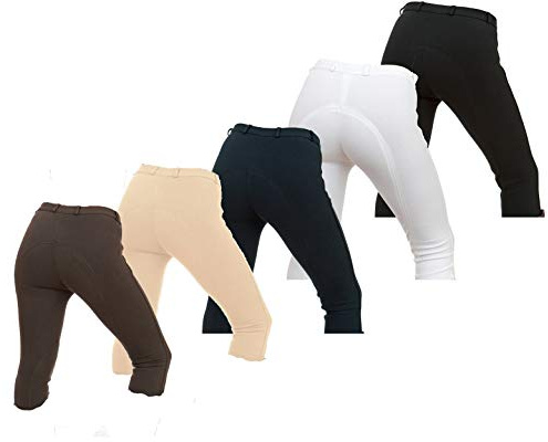 Sherwood Forest Yield - Pantalones de hípica para Mujer, tamaño 18 UK, Color Blanco