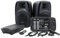 Gemini Sound ES-210mxblu Professionale Audio Bluetooth PA Sistema con Due Altoparlanti e Microfono Da 10 In Woofer Incluso, Miscelatore a 8 Canali Staccabile, Ingressi 4 Line / Microfono, SD, USB