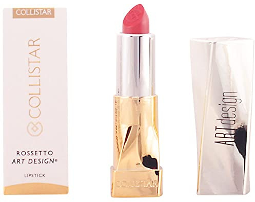 Collistar Art Design Lippenstift, n.3 Cashmere, cremiger Lippenstift mit satter, leuchtender Farbe, Formel mit rotem Beerenextrakt für eine Anti-Falten-Wirkung sowie volle und glatte Lippen, 3,5 ml