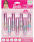 Barbie - Townley Girl Movie Set di lucidalabbra vegani a base vegetale da 7 pezzi per ragazze, perfetti per feste, pigiama party, makeover, regali di compleanno