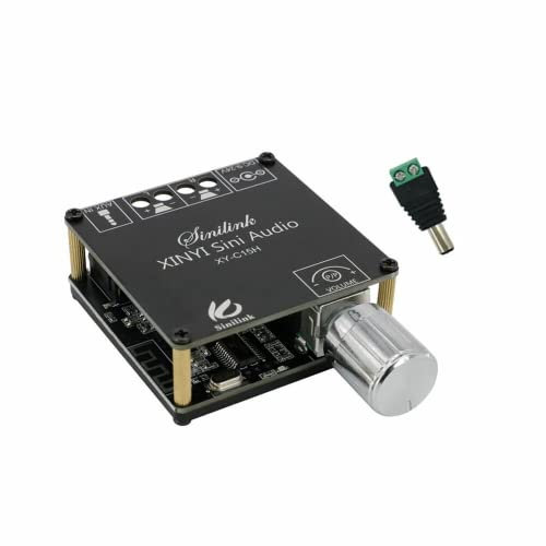 Fasizi 20Wx2 Stereo Bluetooth Amplificatore di Potenza Digitale Modulo Scheda Dual Channel 360 ° Stepless Tuning Board - Con Custodia