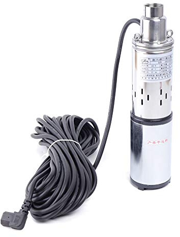 Pompa solare DC, 48V 280W Pompa sommergibile per pozzo profondo, pompa ad acqua sommergibile solare per uso domestico industriale e agricoltura