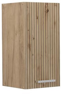 Vicco Hängeschrank R-Line, hängender Küchenschrank, Artisan-Eiche/Goldkraft Eiche, 30 cm