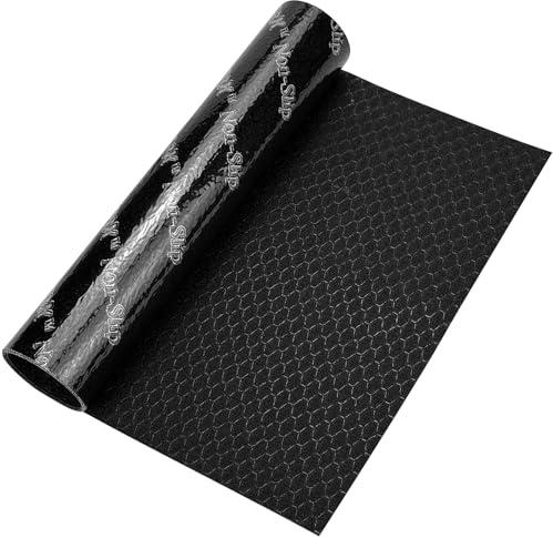 S&X Premium Skateboard Grip Tape 10” x 36”(25cm x 91cm) - Hexagonal Pattern Grip Tape for Superior Traction