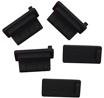 Pffiocix Lot de 5 caches de port USB standard, faciles à insérer et à enlever, protège les appareils de la saleté