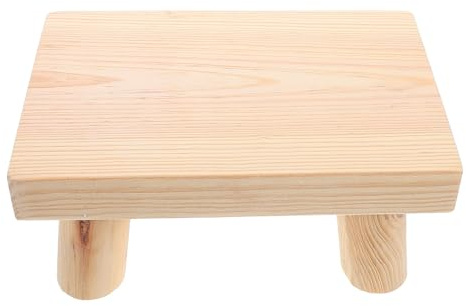 LOLIPPYY Tabouret Bois Garçon Fille Stable et Portable Escabeau Antidérapant Polyvalent pour Salle de Bain et Cuisine Marchepied Léger pour Garçons et Filles